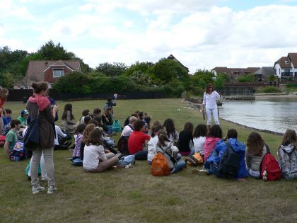 History Talk to group of Italian students July 2010